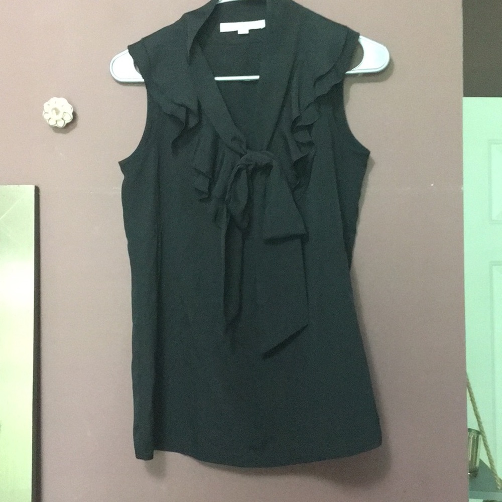 Loft black blouse